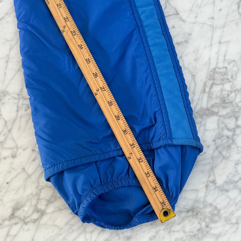 Vintage Roffe Blue Sleeveless Ski Bib Jumpsuit Women’s Sz M Men’s S - Picture 5 of 8